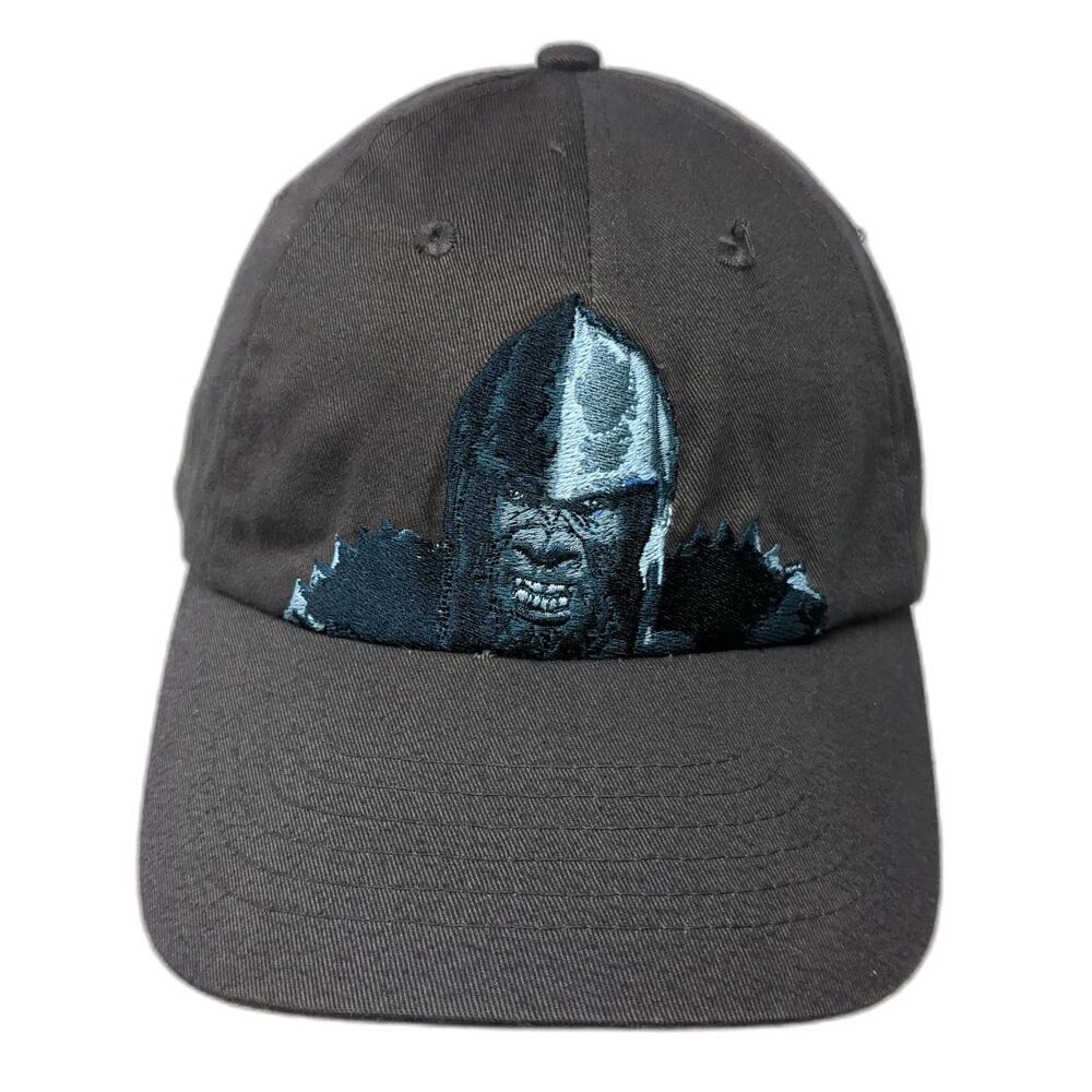Planet of the Apes Baseball Cap Gray One Size Movie Promo Embroidered Logo Hat